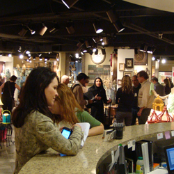 Busy Showroom