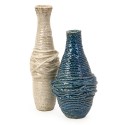 Hyland Rope Ceramic Vases - 17037-17036