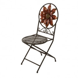 Felicity Dimensional Flower Folding Chair  - 12986