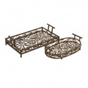 10796-2 - Mazatol Iron Trays - Set of 2
