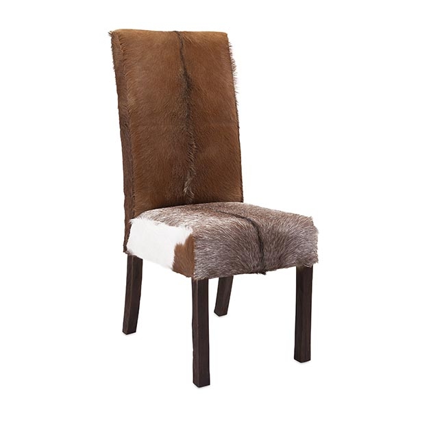 Andros Animal Hide Dining Chair