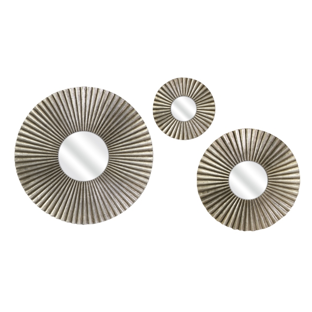 Piper Round Mirrors - Set of 3