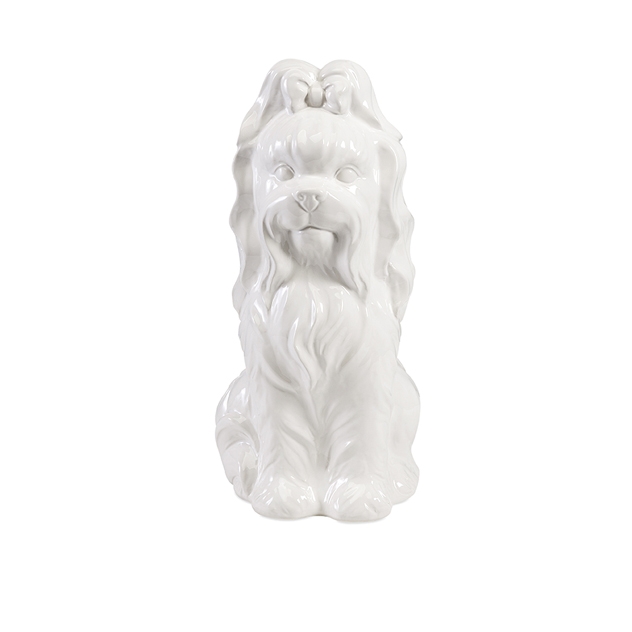 Beatrice Ceramic Dog Statuary