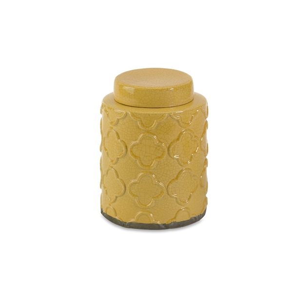 Essentials Small Yellow Canister w/ Lid