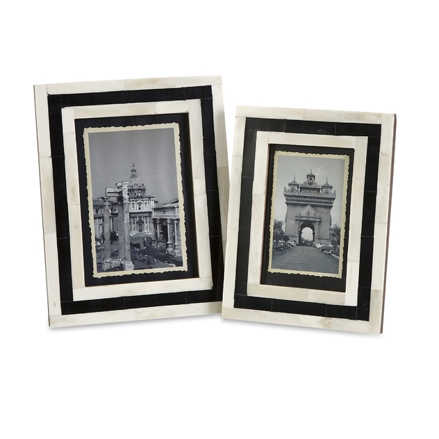Bella Bone Inlay Frames - Set of 2