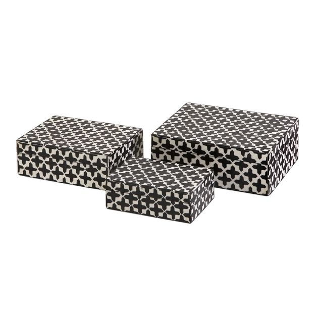 Lizzie Bone Boxes - Set of 3