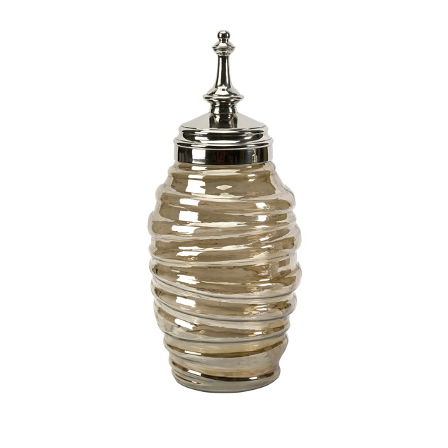 Large Mccoy Lidded Jar