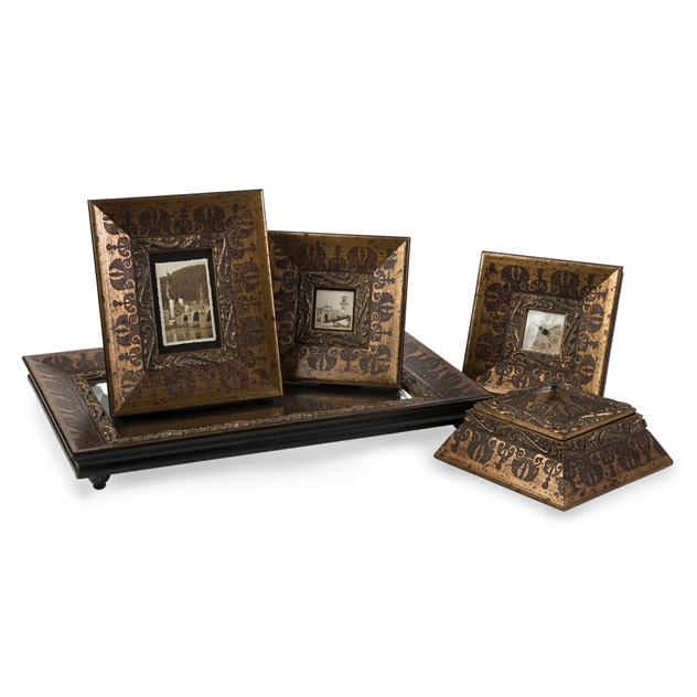 Baroque Inspired Framed Collection - Set of 5