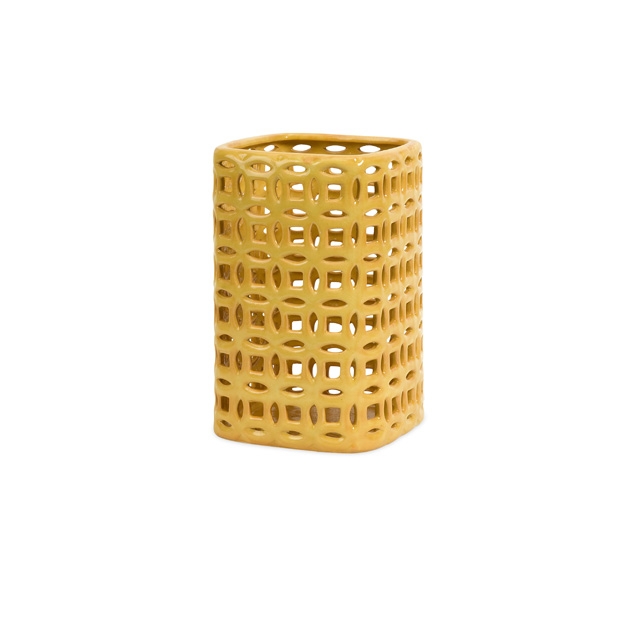 Links Small Graphic Vase
