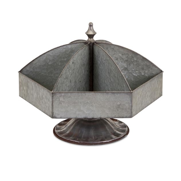 Galvanized Spinning Caddy