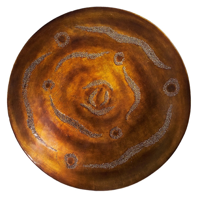 Lacquered Hebi Plate