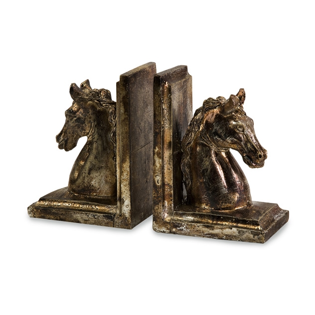 Quinn Horse Bookends - Set of 2