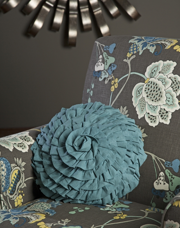 Essentials Blue Norida Pillow