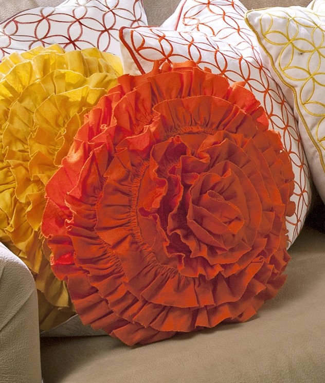 Essentials Orange Norida Pillow