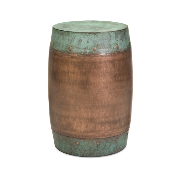 Rania Copper Plated Stool