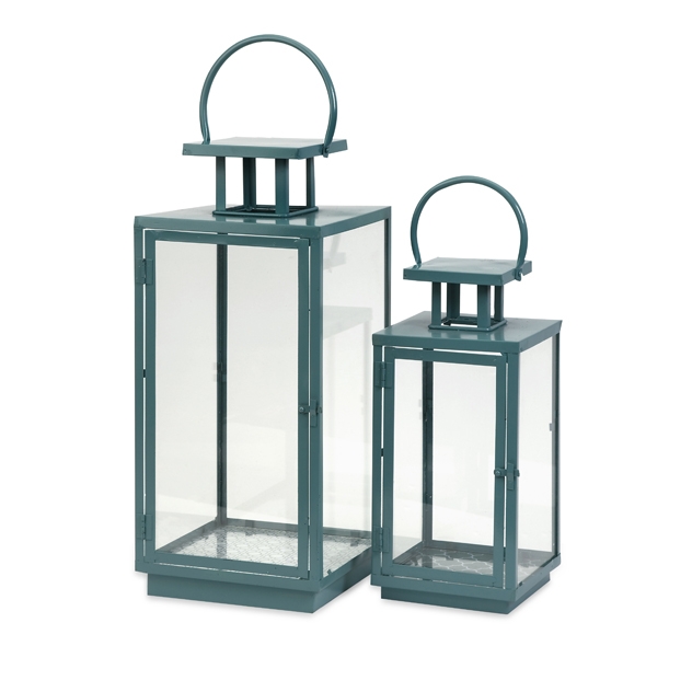 Essentials Blue Lantern - Set of 2
