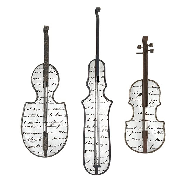 Jazz Mirror Wall Décor - Set of 3