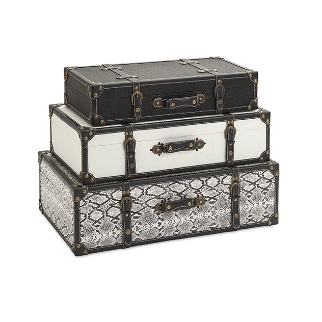 Aberdeen Storage Trunks - Set of 3