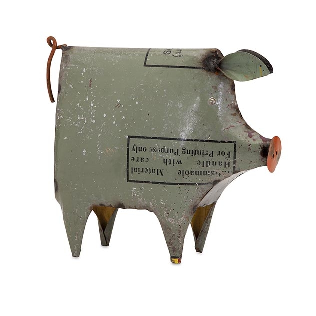 Precious the Pig - Reclaimed Metal