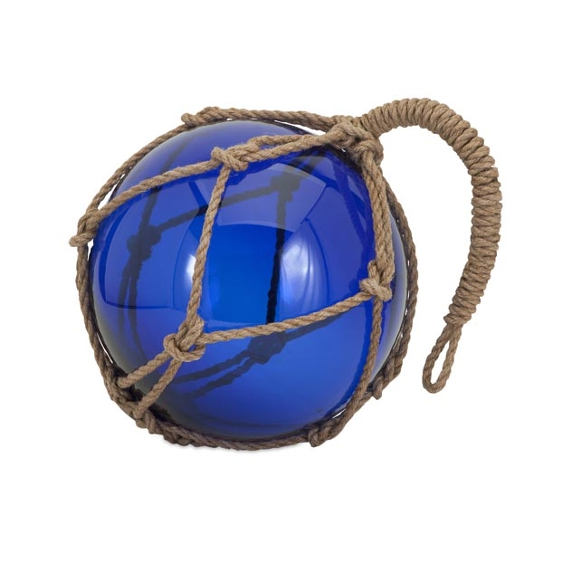 Dark Blue Buoyant Glass Float