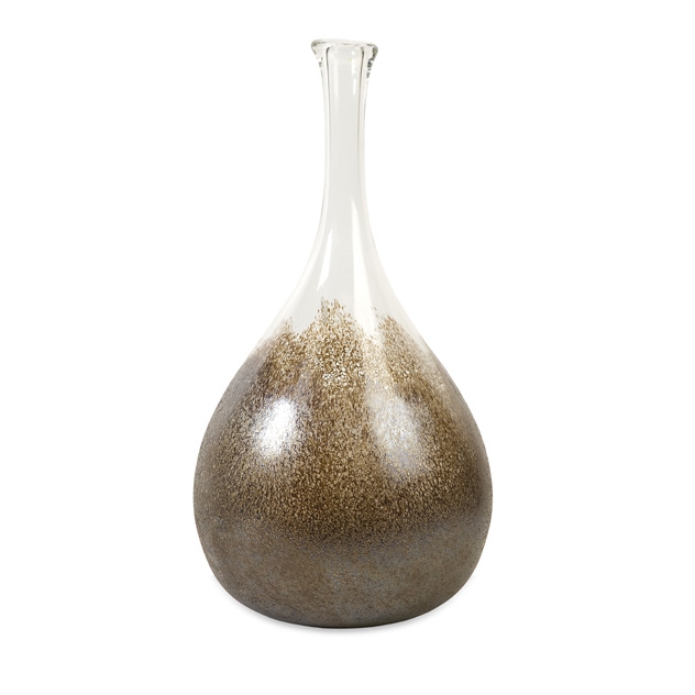 Arabelle Large Handmade Glass Bottle