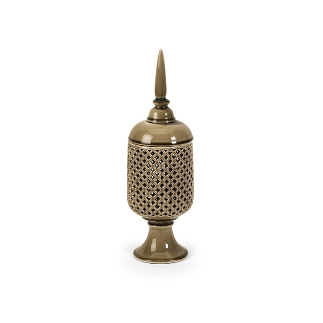 Polard Small Cutwork Canister with Lid