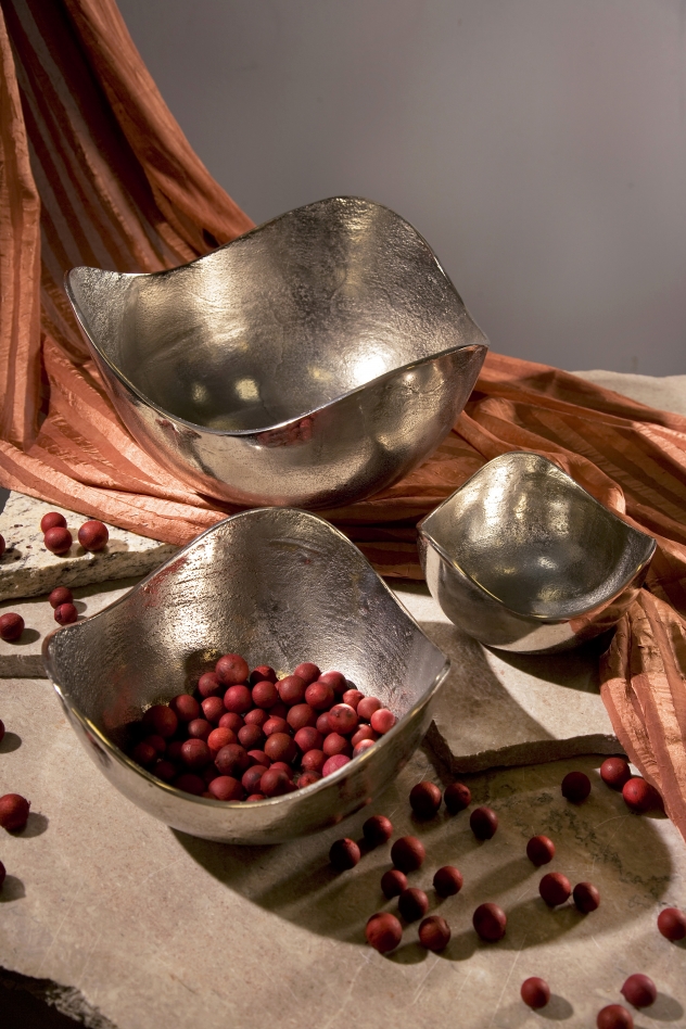 Lindi Aluminum Bowls - Set of 3