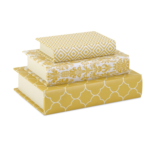 Essentials Book Boxes - Yellow