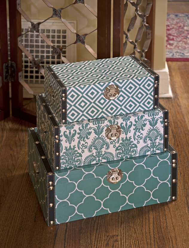 Essentials Storage Boxes - Blue