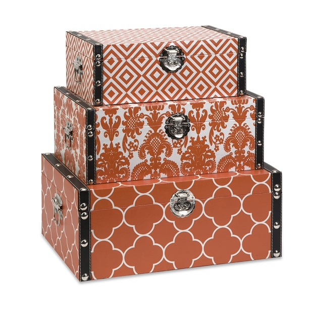 Essentials Storage Boxes - Orange