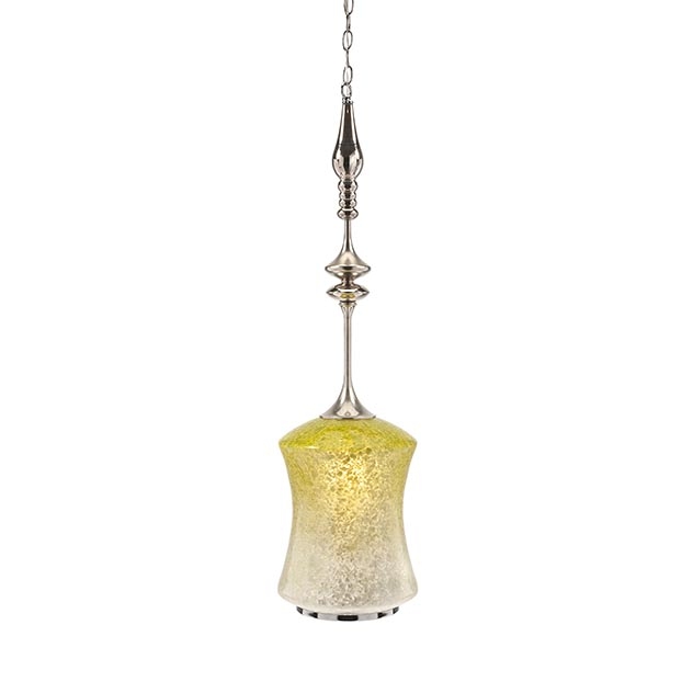 Salvador Green Capiz Shell Pendant