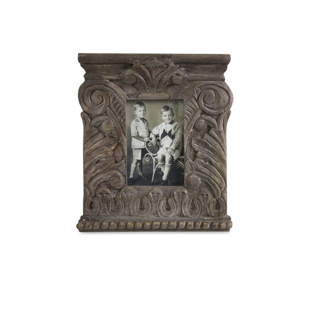 Small Hamlin Carved Wood Frame