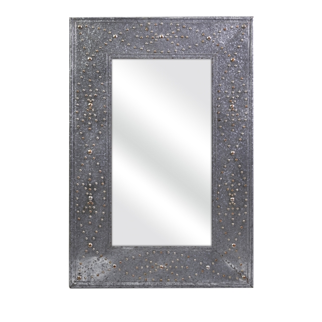 Gilbert Galvanized Mirror