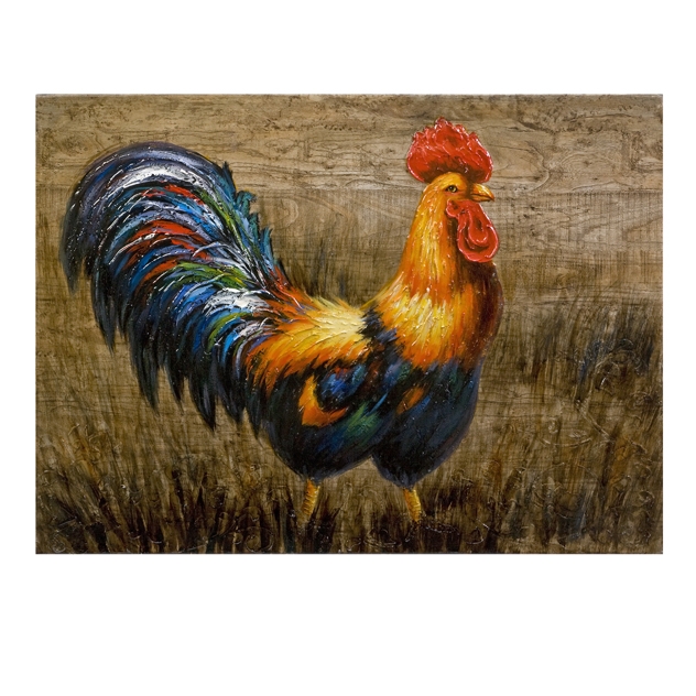 Florence Rooster Oil Painting