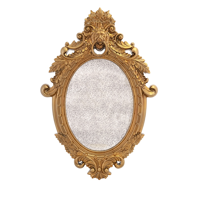 Nikki Chu Acaydia Bronze Metallic Wall Mirror