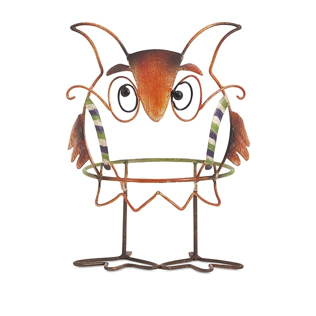 Gilbert Owl the Pumpkin Holder with Color