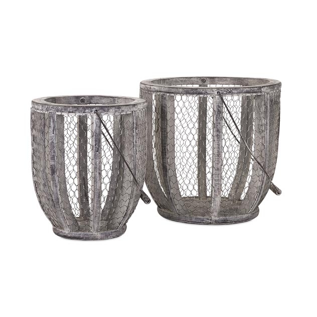 Birkley Farmhouse Baskets - Set of 2