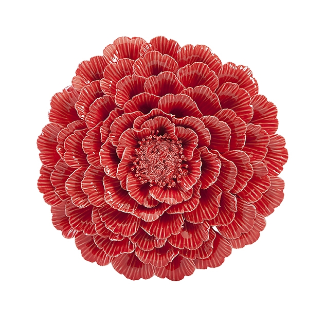 Kastania Porcelain Wall Flower