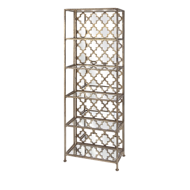 Beth Kushnick Mirrored Shelf
