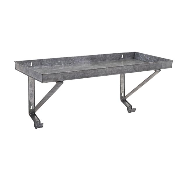Keller Galvanized Shelf