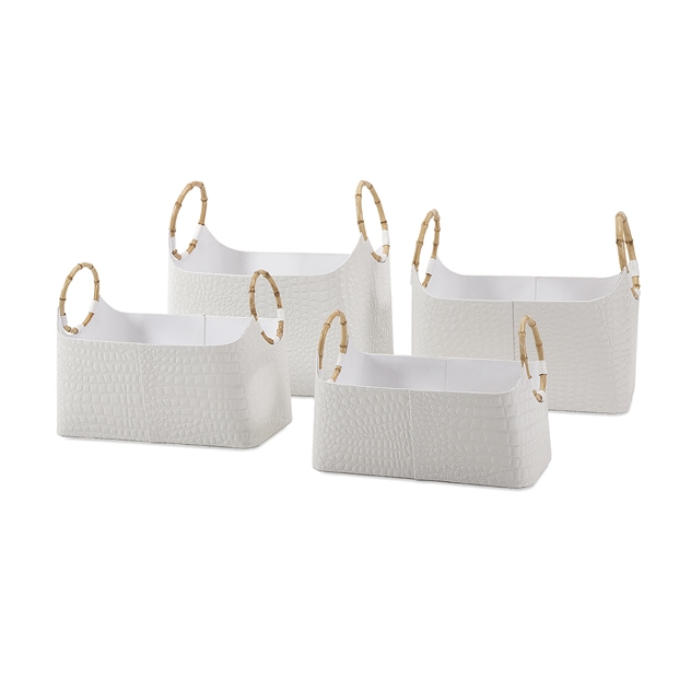 Amelia Magazine Baskets - Set of 4