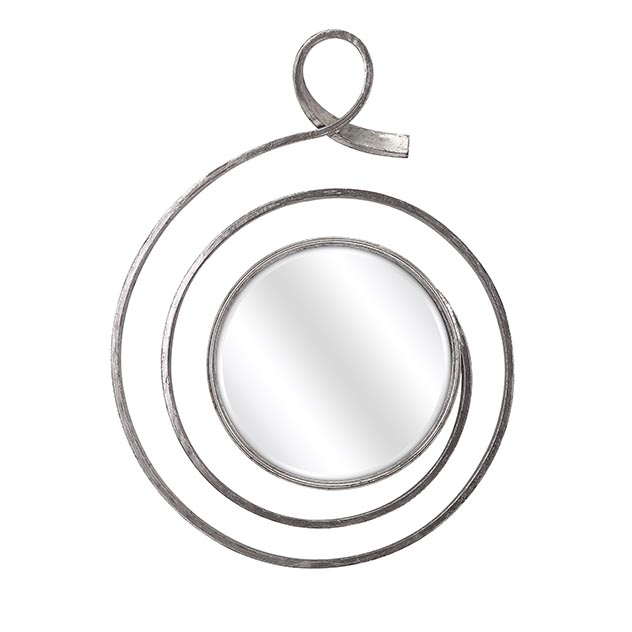 Walta Silver Swirl Mirror
