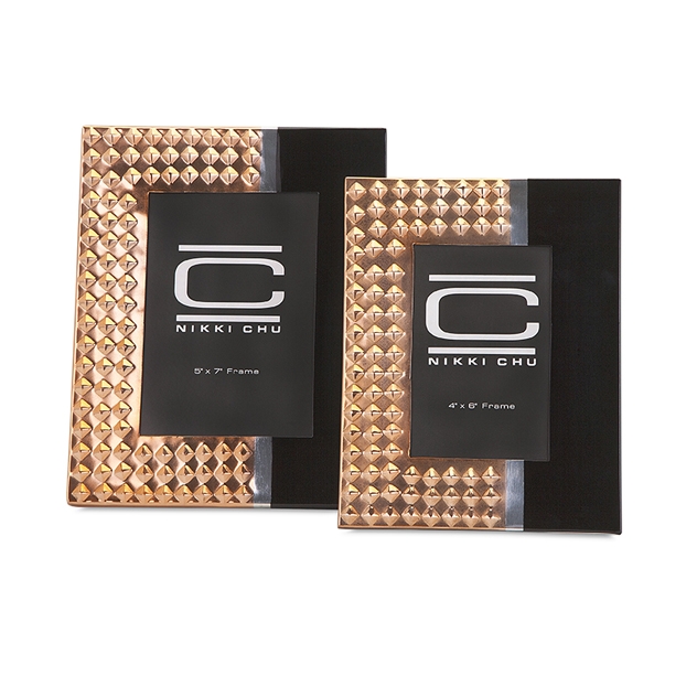 Nikki Chu Stud Photo Frames - Set of 2