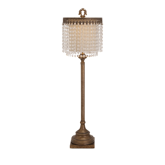 Maeveen Crystal Beaded Table Lamp