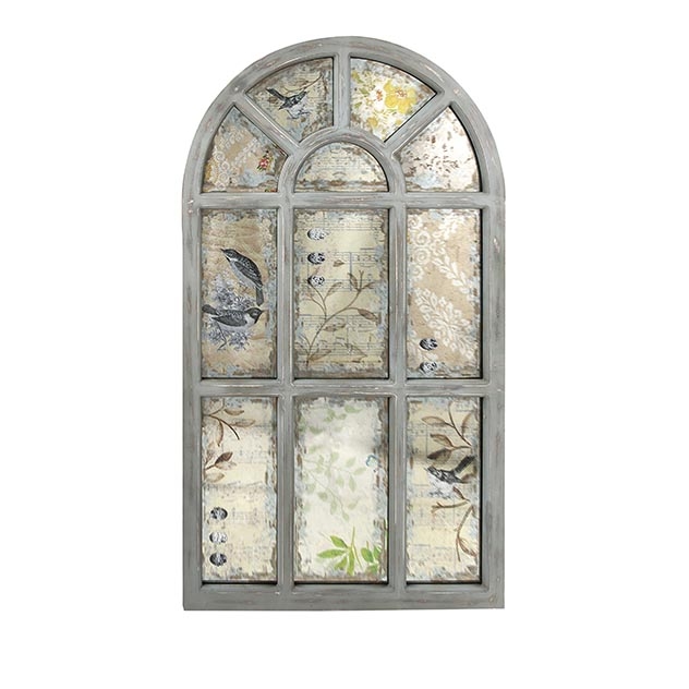 Ella Elaine Antiqued Wall Mirror