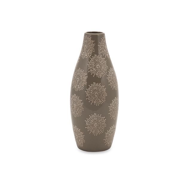Essentials Taupe Small Vase