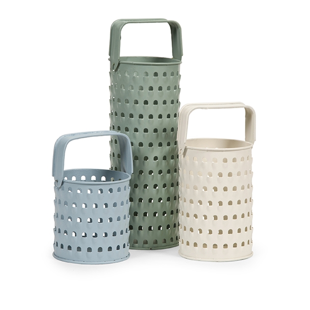 Ella Elaine Grater Candleholders - Set of 3