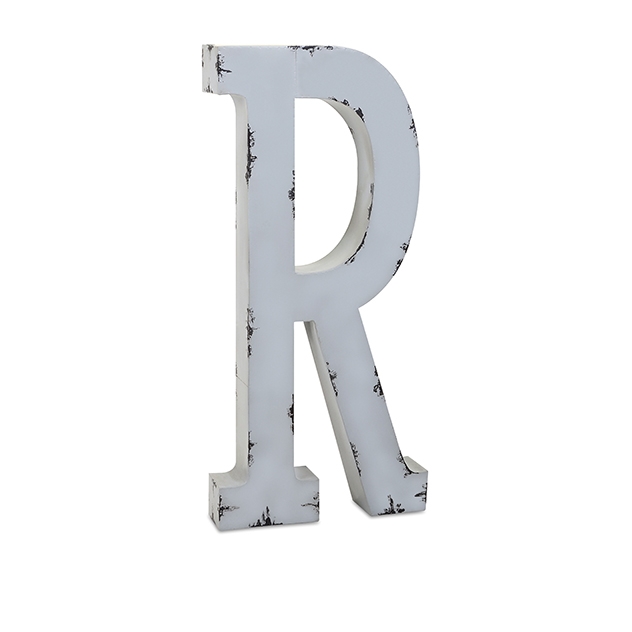 Ella Elaine Oversized Metal Letter R