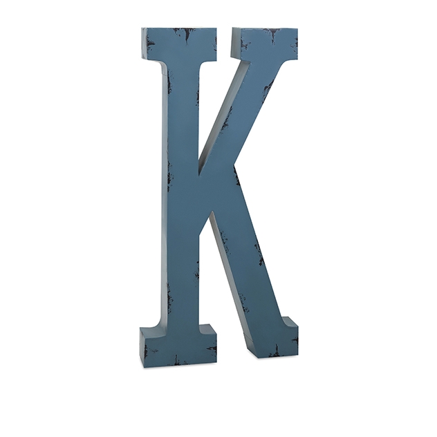 Ella Elaine Oversized Metal Letter K