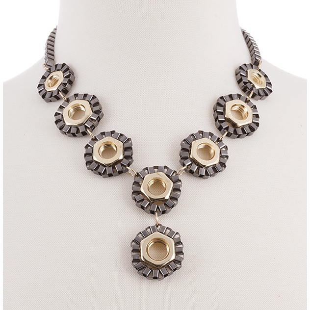 BTQ Washer Necklace